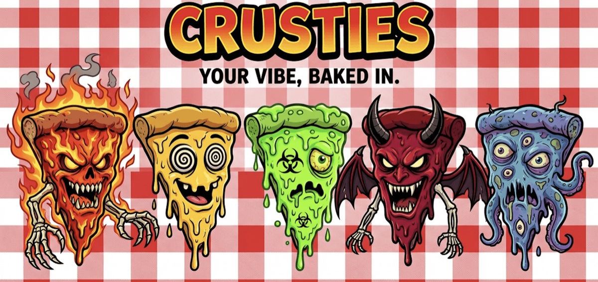 Crusties — Pizza NFTs on Base